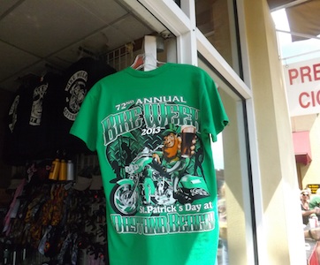 Bike Week Irish T-shirts on sale / Headline Surfer